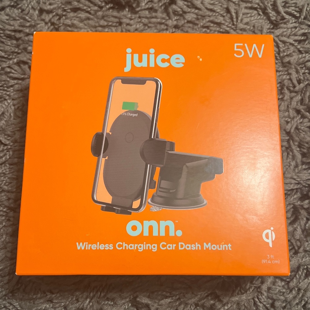 juice - Wireless Charging Car Dash Mount